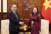 越南国家代主席会见日本和阿尔及利亚驻越南大使