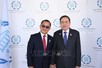 陈青敏主席会见出席世界议长大会的各国代表团团长
