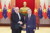 越共中央总书记苏林会见新西兰议会议长