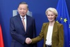 越共中央总书记、国家主席苏林会见欧盟委员会主席