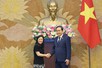 越南国会主席陈青敏会见美国驻越南大使詹妮弗·威克斯