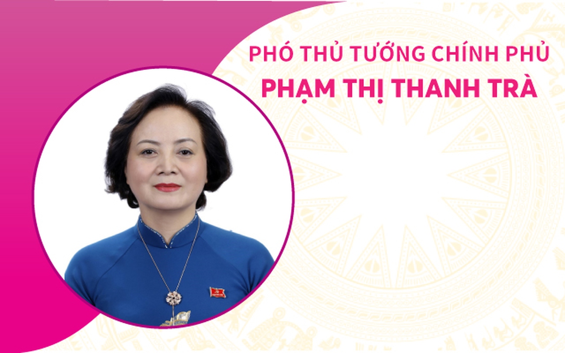 INFOGRAPHICS: Tiểu sử tân Phó Thủ tướng Chính phủ Phạm Thị Thanh Trà