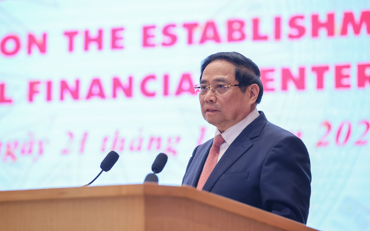 范明政总理：国际金融中心的建立，标志着越南在深化金融科技融合方面进入关键阶段
