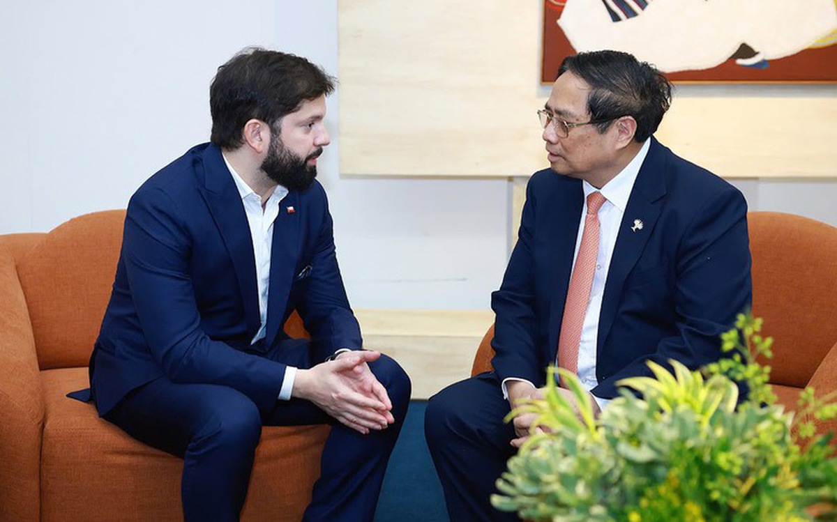 范明正总理会见智利总统