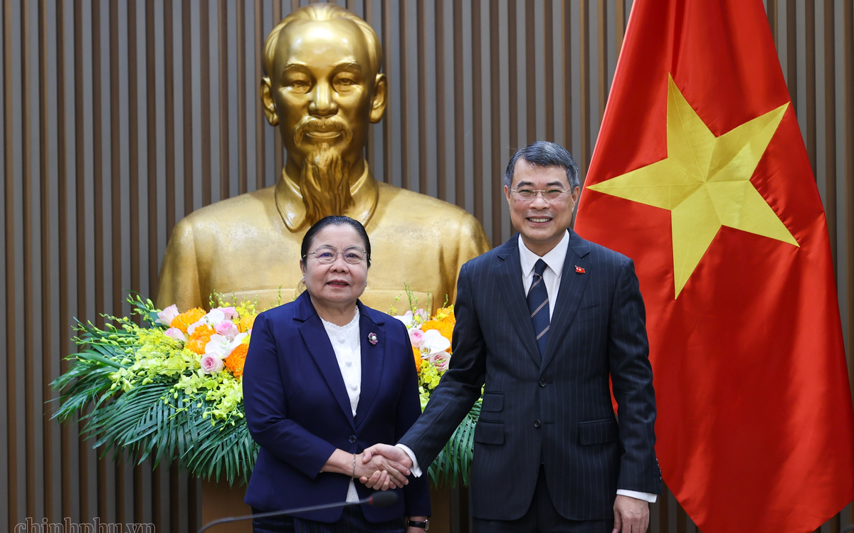 越南政府总理黎明兴会见老挝人民革命党中央组织部部长西赛·勒德门松