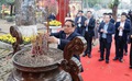 Thủ tướng dâng hương tại Khu di tích Hoàng thành Thăng Long