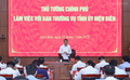 Thủ tướng yêu cầu Điện Biên đổi mới tư duy, chủ động đề xuất cơ chế phát triển