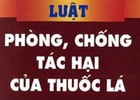 Đề xuất sửa Luật Phòng, chống tác hại của thuốc lá