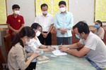 Huyện Kế Sách đang làm thủ tục để chi hỗ trợ người lao động