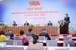 TỔNG THUẬT: Họp báo về kết quả Đại hội đại biểu Đảng bộ Chính phủ lần thứ I