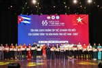 Tổng kết chương trình vận động ủng hộ nhân dân Cuba và trao giải sáng tác ca khúc Việt Nam-Cuba