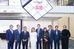 Lãnh đạo HDBank thăm Sàn giao dịch chứng khoán London