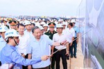 Tổng Bí thư Tô Lâm kiểm tra Dự án Sân bay Long Thành