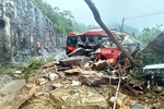 Sạt lở nghiêm trọng ở đèo Khánh Lê, 6 người tử vong, nhiều người bị thương