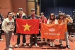 Học sinh Việt Nam giành huy chương Vàng và Bạc tại cuộc thi học thuật quốc tế