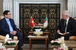 Thủ tướng Phạm Minh Chính hội kiến Chủ tịch Hội đồng Dân tộc Algeria