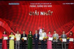 Trao giải báo chí toàn quốc về phòng, chống HIV/AIDS