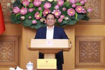 Thủ tướng chủ trì cuộc họp về các tài liệu của Tiểu ban Kinh tế-xã hội Đại hội XIV