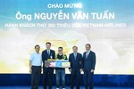 Vietnam Airlines đón hành khách thứ 350 triệu sau 30 năm thành lập