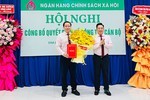 Ông Lê Hoàng Phi giữ chức Giám đốc chi nhánh Ngân hàng Chính sách xã hội tỉnh Vĩnh Long