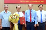 Ông Hồ Thanh Thủy giữ chức Phó Bí thư Tỉnh ủy Cà Mau