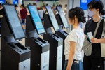 Nội Bài triển khai kiosk sinh trắc học mới, check-in chỉ trong vài giây