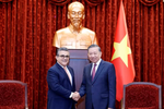 Top leader: Viet Nam supports just struggle of Palestinian people