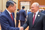 Prime Minister Le Minh Hung meets with foreign leaders in New Delhi