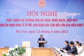Thủ tướng Phạm Minh Ch&#237;nh chủ tr&#236; Hội nghị về ph&#225;t triển thị trường vốn