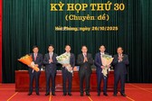 Ph&#234; chuẩn kết quả bầu 2 Ph&#243; Chủ tịch UBND TP Hải Ph&#242;ng