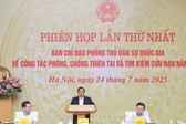 Thủ tướng chủ tr&#236; phi&#234;n họp về c&#244;ng t&#225;c ph&#242;ng chống thi&#234;n tai, t&#236;m kiếm cứu nạn năm 2025
