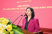 Đảng ủy Chính phủ tập huấn nghiệp vụ công tác xây dựng Đảng năm 2026