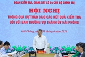 Thủ tướng Lê Minh Hưng làm việc tại Hải Phòng