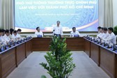 TPHCM phấn đấu tăng trưởng trên 10%, xác định giải ngân vốn đầu tư công là trọng tâm ưu tiên hàng đầu
