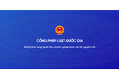 Phê duyệt Đề án “Phát triển Cổng Pháp luật quốc gia giai đoạn 2026-2030”