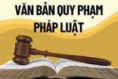 Thông qua 5 chính sách của Luật về văn bản quy phạm pháp luật