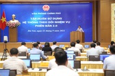 Tập huấn hướng dẫn sử dụng Hệ thống quản l&#253; cơ sở dữ liệu