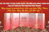 Hưởng ứng Cuộc thi trực tuyến to&#224;n quốc t&#236;m hiểu về cuốn s&#225;ch của cố Tổng B&#237; thư Nguyễn Ph&#250; Trọng