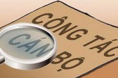 Kết th&#250;c biệt ph&#225;i c&#225;n bộ