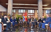 Chùm ảnh: Phó Thủ tướng Trần Lưu Quang thăm chính thức Cuba