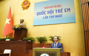 Phát biểu của Phó Thủ tướng Trần Hồng Hà tại phiên họp giả định "Quốc hội trẻ em"