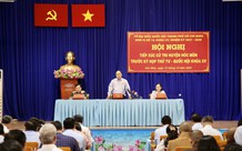 Chủ tịch nước tiếp xúc cử tri tại huyện Hóc Môn, TPHCM
