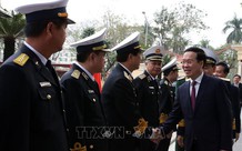 Đồng chí Võ Văn Thưởng thăm Quân chủng Hải quân và dự 'Tết sum vầy-Xuân gắn kết' tại Hải Phòng