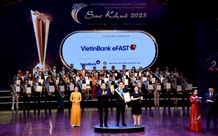 Ngân hàng số cho doanh nghiệp của VietinBank được vinh danh Sao Khuê 2023