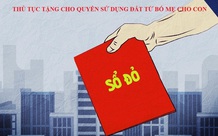 Thủ tục tặng cho quyền sử dụng đất