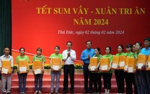 Chủ tịch nước chúc Tết, tặng quà công nhân, người có hoàn cảnh khó khăn tại thành phố Thủ Đức, TPHCM