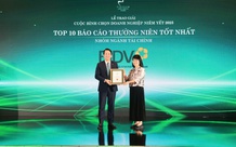 BIDV vào Top 10 Báo cáo thường niên tốt nhất lần thứ ba liên tiếp