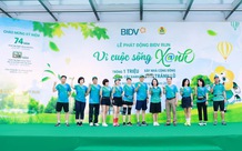 BIDV RUN – vì cuộc sống xanh, kiến tạo giá trị vững bền