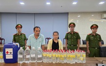 Triệt phá cơ sở sản xuất giấm giả, mỗi ngày tung ra thị trường hơn 1.000 lít