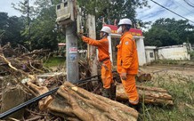 EVN tập trung khắc phục thiệt hại do bão số 10 và hoàn lưu bão